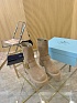 Женские замшевые сапоги Prada Suede premium