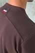 Мужской свитшот Moncler logo-patch - Brown