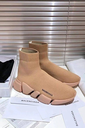Женские кроссовки Balenciaga Speed 2.0 - Beige   