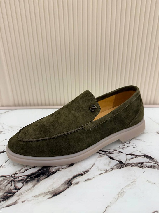 Мужские замшевые лоферы Ermenegildo Zegna