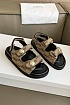 Женские сандалии Balenciaga Jacquard Premium - Brown