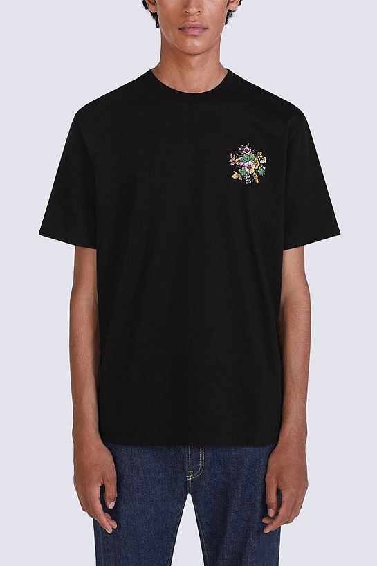 Футболка чёрного цвета Kenzo Pop Bouquet