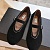 Женские замшевые балетки Alaia Strass Suede premium