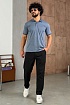 Мужские чёрные штаны Zegna