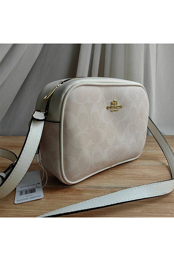 Кожаная сумка Coach Mini Jamie 22x16 см   