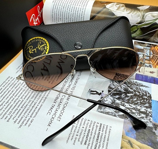 Солнцезащитные очки Ray-Ban Aviator Large Metal