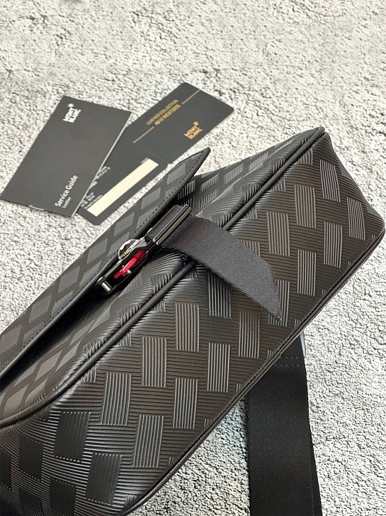 Кожаная сумка Montblanc Messenger Extreme 3.0 Premium 24x18x6.5 см
