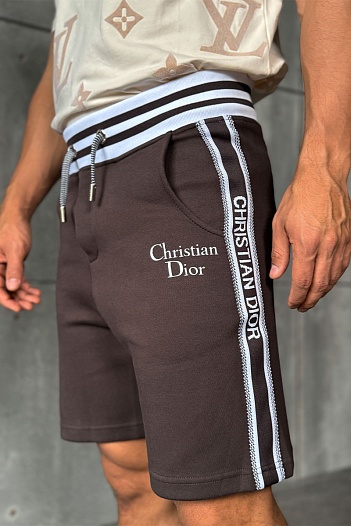 Мужские шорты Christian Dior - Brown   