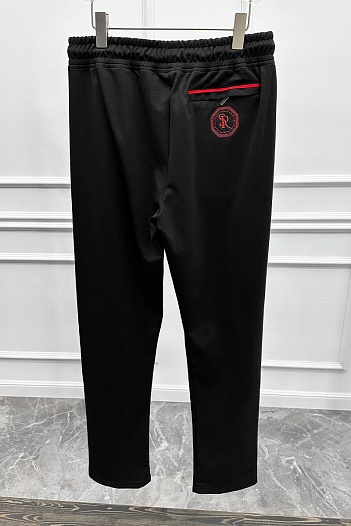 Мужские чёрные штаны Stefano Ricci   