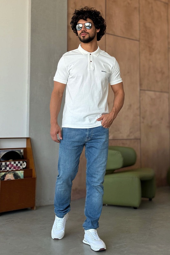 Мужские синие джинсы Kiton