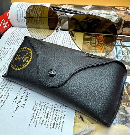 Солнцезащитные очки Ray-Ban Aviator Large Metal