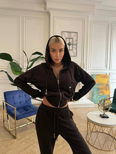 Женский вельветовый костюм Loro Piana Premium   