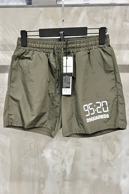 Мужские плавательные шорты Dsquared2 95:20 - Olive
