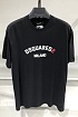Чёрная футболка Dsquared2 Milano logo-print