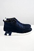 Кроссовки с мехом Hermes Bouncing high-top - Navy