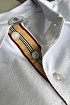 Мужское поло Burberry TB logo-embroidered - White