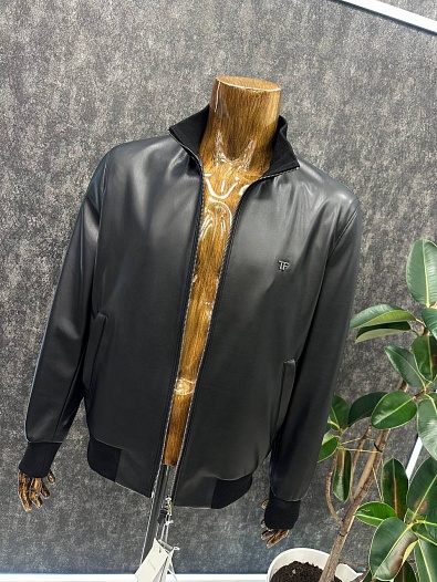 Мужская кожаная куртка Tom Ford   