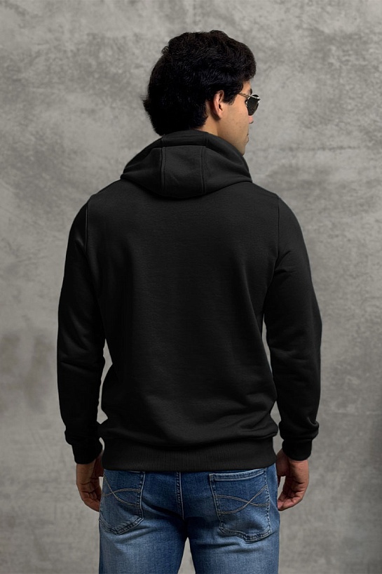 Мужское худи Tommy Hilfiger чёрного цвета