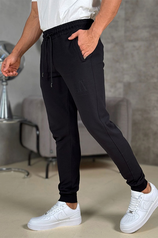 Спортивные штаны Armani Exchange logo-embroidered