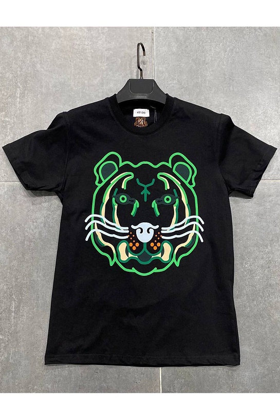 Мужская футболка Kenzo K-Tiger - Black
