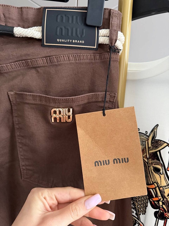 Женские джинсы MIU MIU premium