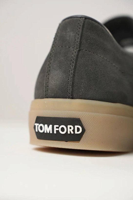 Замшевые кроссовки Tom Ford Cambridge - Grey