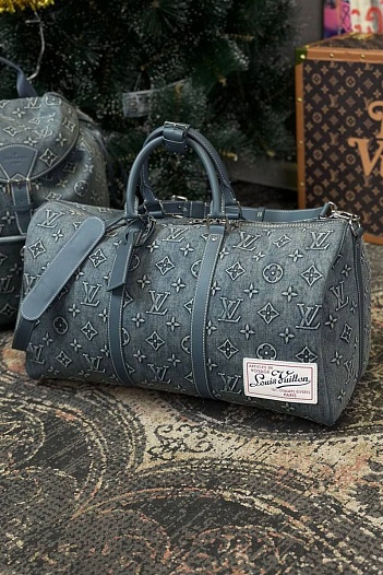 Дорожная сумка Louis Vuitton Keepall Monogram Washed 50x29 см   