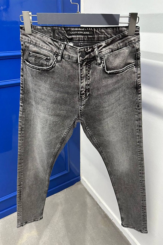 Мужские джинсы Calvin Klein signature selvedge - Dark Grey