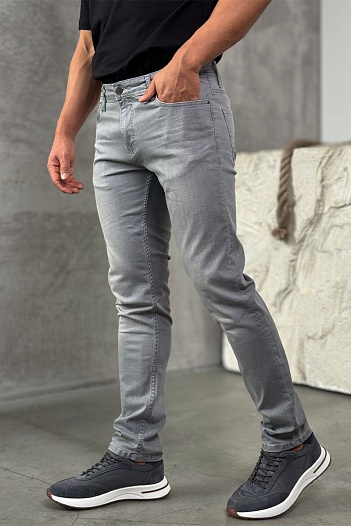 Мужские джинсы Calvin Klein signature selvedge - Grey   
