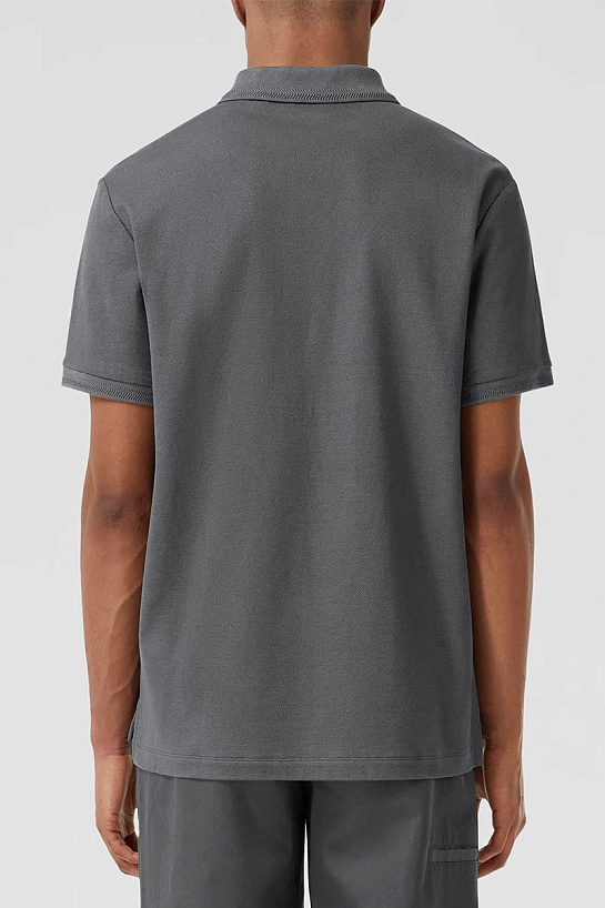 Мужское поло Burberry TB logo - Grey