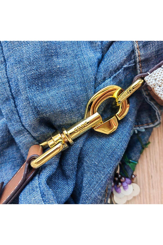 Сумка-хобо Celine Ava Monogram 24x14 см