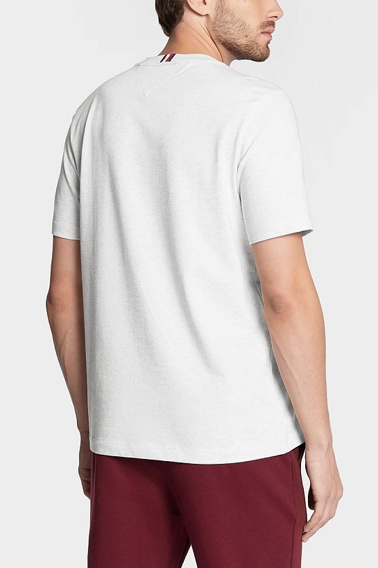 Белая футболка Tommy Hilfiger TH Monogram