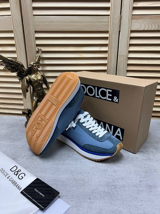 Мужские текстильные кроссовки Dolce & Gabbana