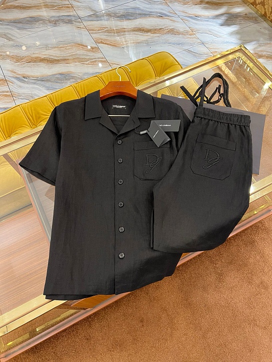 Льняные шорты Dolce & Gabbana Premium