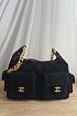 Замшевая сумка Chanel 31x20 см