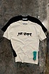Белая оверсайз футболка Off-White logo-print