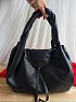 Кожаная сумка Fendi Spy - Black 38x29 см