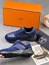 Мужские комбинированные кроссовки Hermes