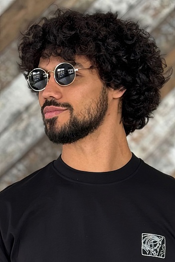 Солнцезащитные очки Ray-Ban Oval Metal - Green   