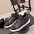 Кроссовки с мехом Ermenegildo Zegna Triple Stitch high-top