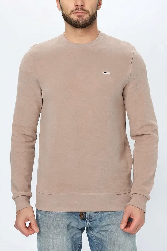 Мужской бежевый свитшот Paul & Shark