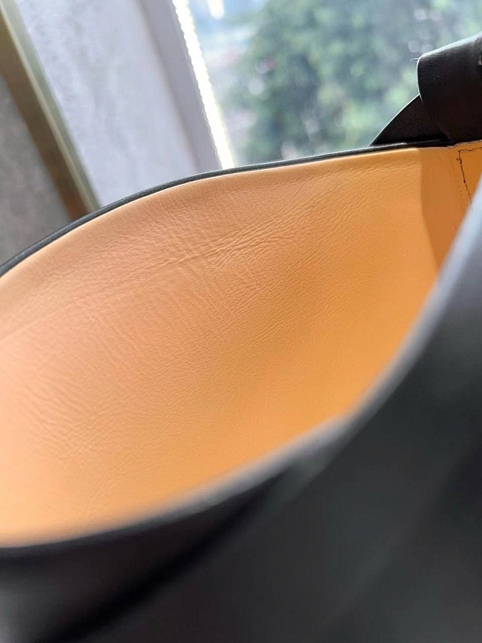 Женские кожаные сапоги Hermes Premium - Black