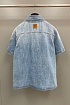 Джинсовая рубашка Louis Vuitton Premium - Dyed Indigo Blue
