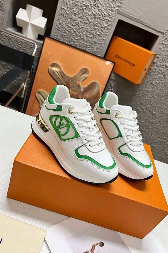 Женские кожаные кроссовки Louis Vuitton Neo Run Away