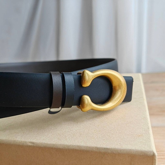 Двусторонний кожаный ремень Coach (80 / 85 см)