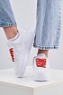 Кроссовки Supreme x Nike Air Force 1 - White / Red