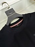 Мужская чёрная футболка Burberry premium