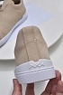Бежевые кроссовки Ermenegildo Zegna Triple Stitch Suede