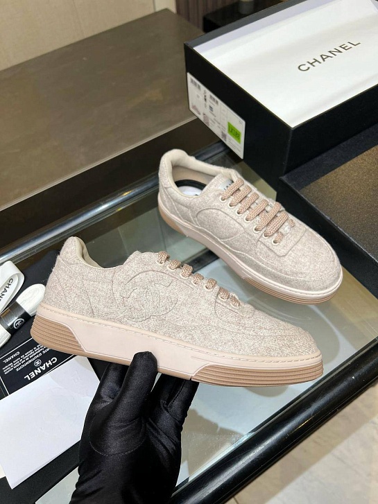 Женские кроссовки Chanel Tweed premium