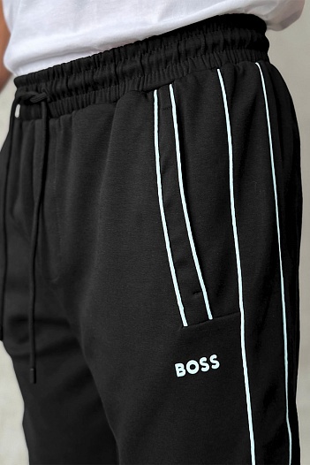 Чёрные спортивные штаны Hugo Boss   